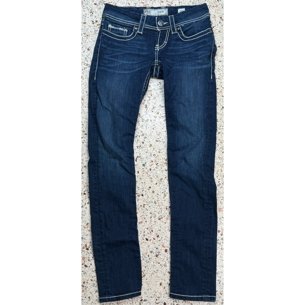 Buckle BKE Stella Ankle Skinny Women's 5 Pocket Denim‎ Jeans Size 24S